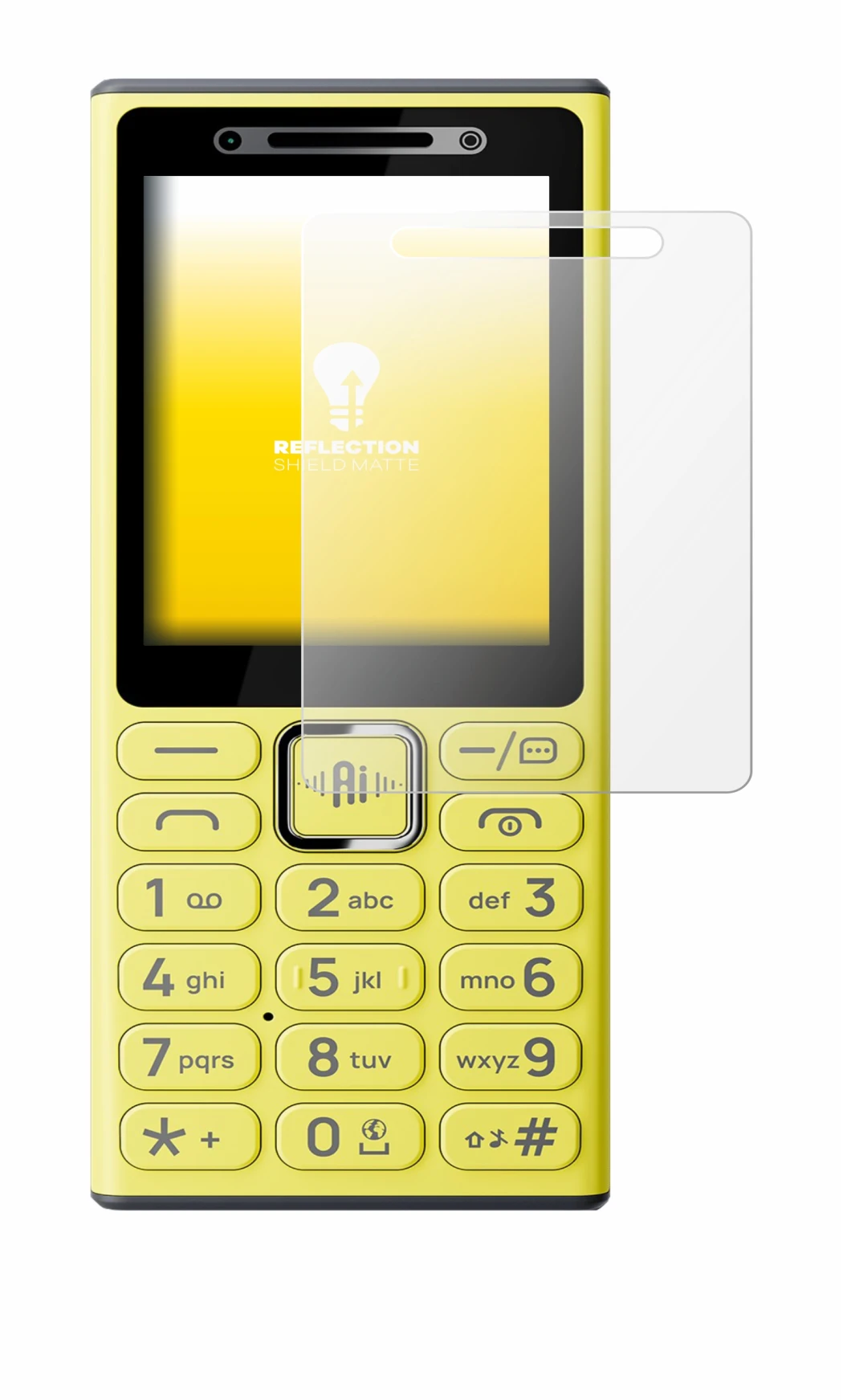 Imagen del dispositivo Nokia 200 4G con una amplia variedad de protectores de pantalla.