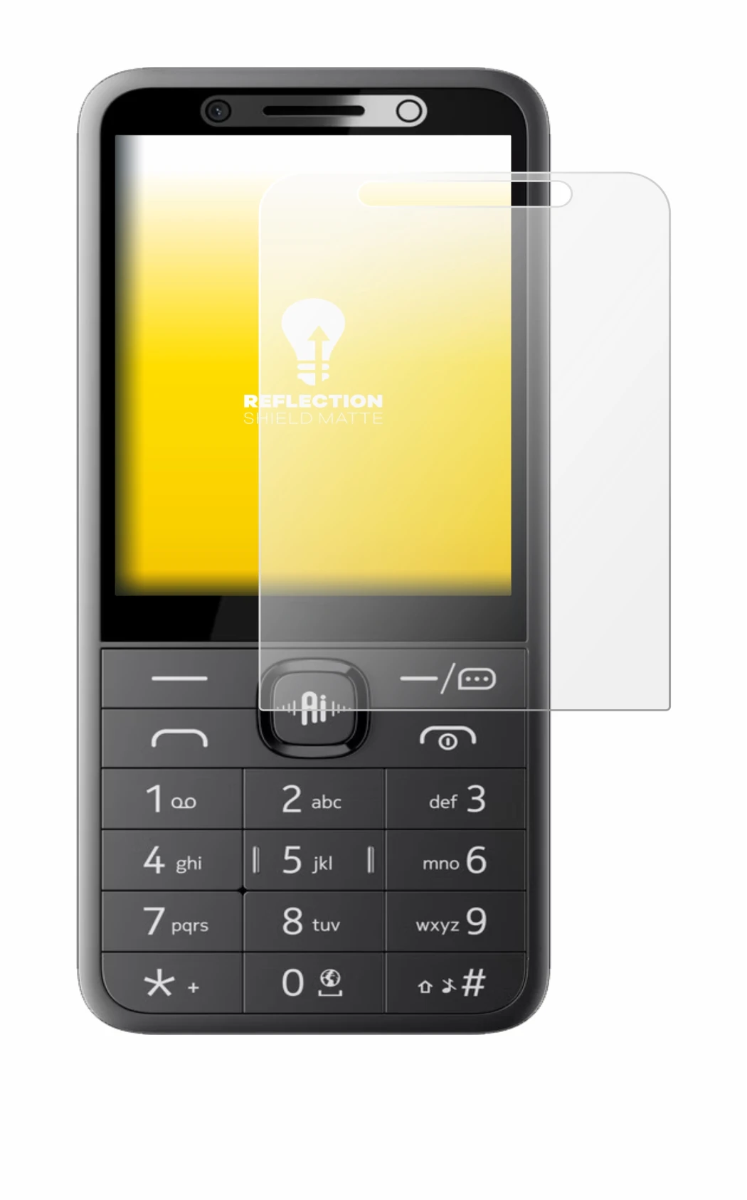 Imagen del dispositivo Nokia 235 4G 2.0 con una amplia variedad de protectores de pantalla.