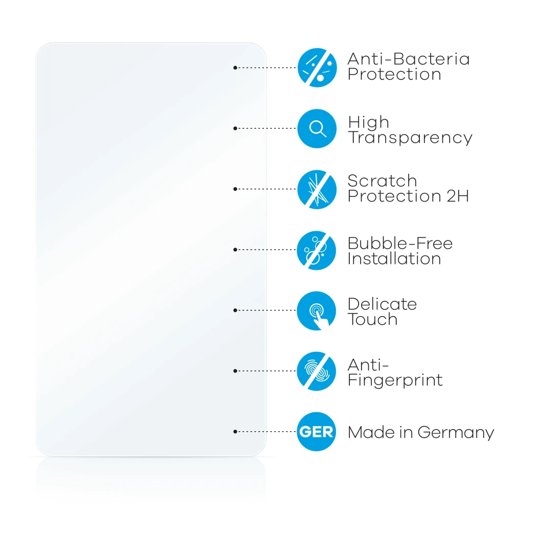 Ilustración de varias propiedades del material