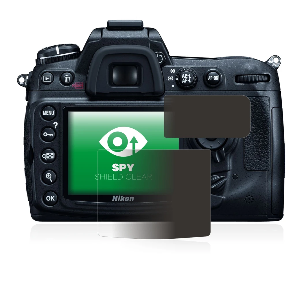 Imagen del dispositivo Nikon D300 con una amplia variedad de protectores de pantalla.