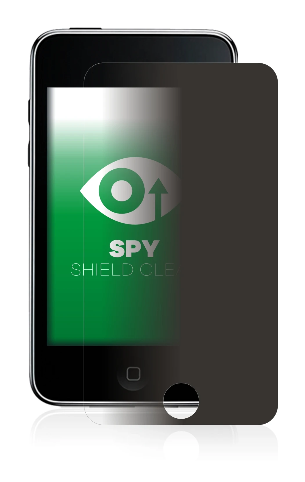 Imagen del dispositivo Apple iPod Touch (2a Gen.) con una amplia variedad de protectores de pantalla.