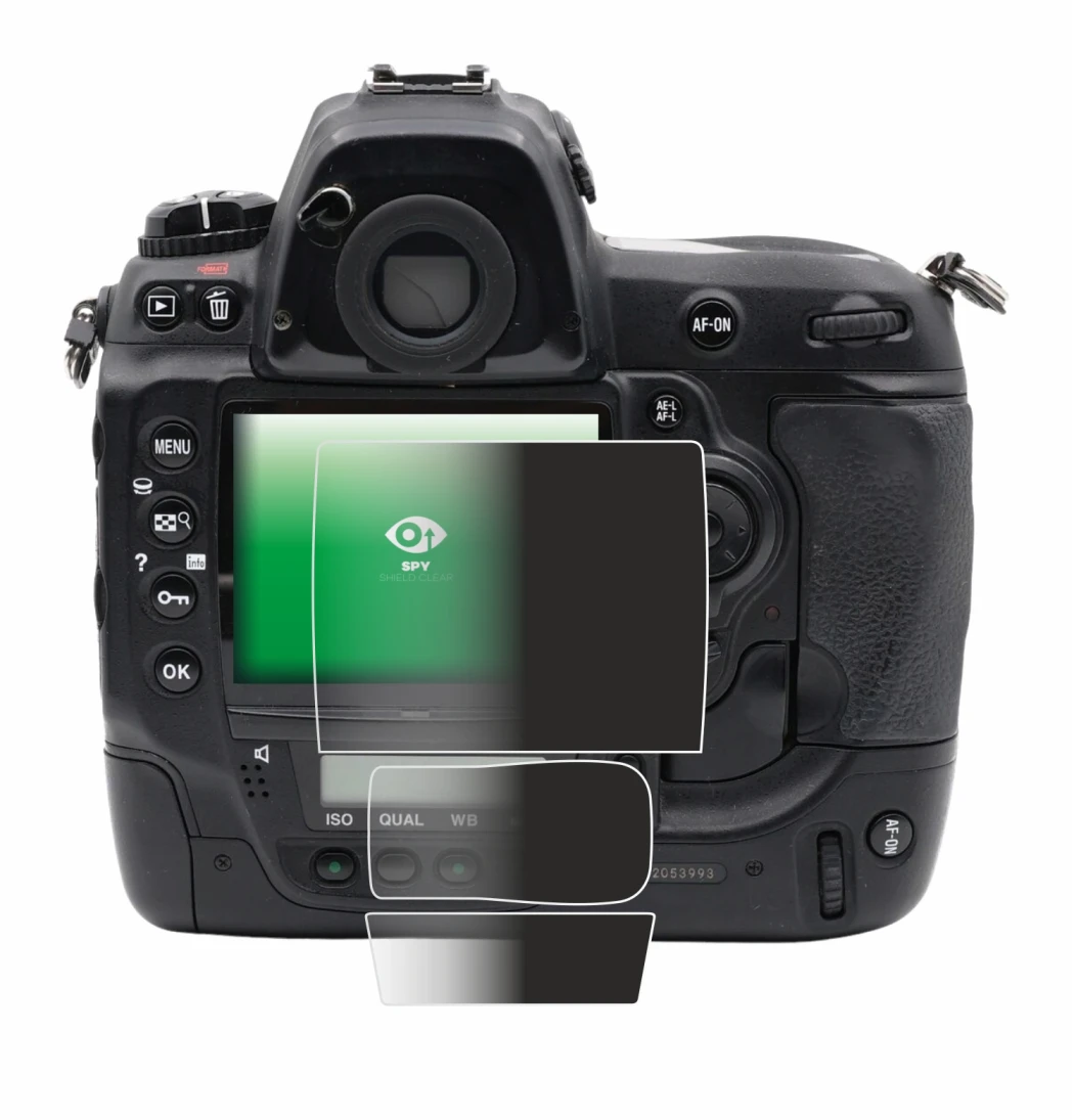 Imagen del dispositivo Nikon D3x con una amplia variedad de protectores de pantalla.