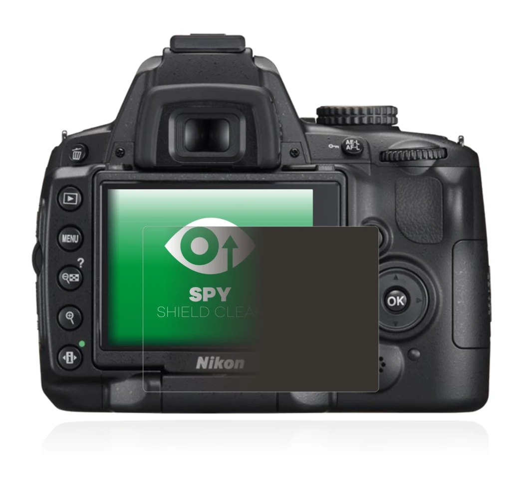 Imagen del dispositivo Nikon D5000 con una amplia variedad de protectores de pantalla.
