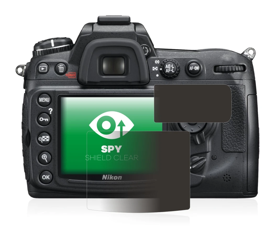 Imagen del dispositivo Nikon D300S con una amplia variedad de protectores de pantalla.