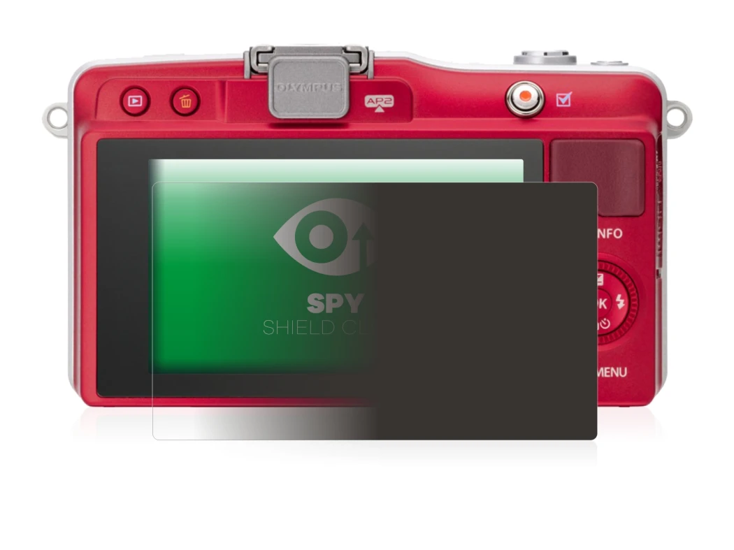 Imagen del dispositivo Olympus PEN Mini E-PM2 con una amplia variedad de protectores de pantalla.