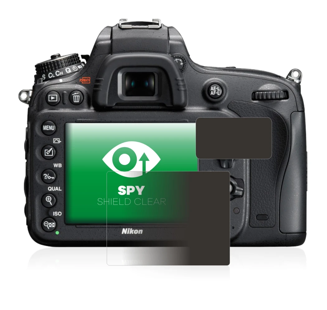 Imagen del dispositivo Nikon D610 con una amplia variedad de protectores de pantalla.