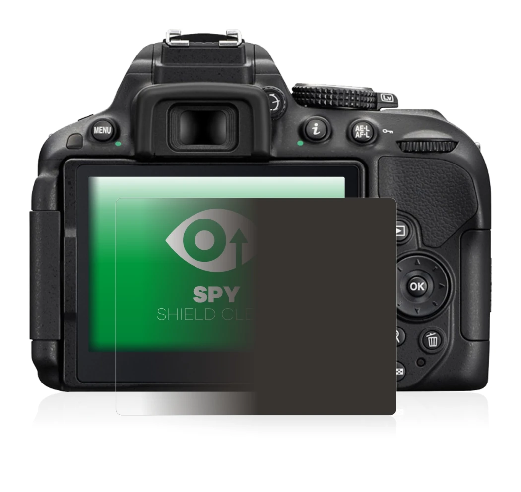 Imagen del dispositivo Nikon D5300 con una amplia variedad de protectores de pantalla.