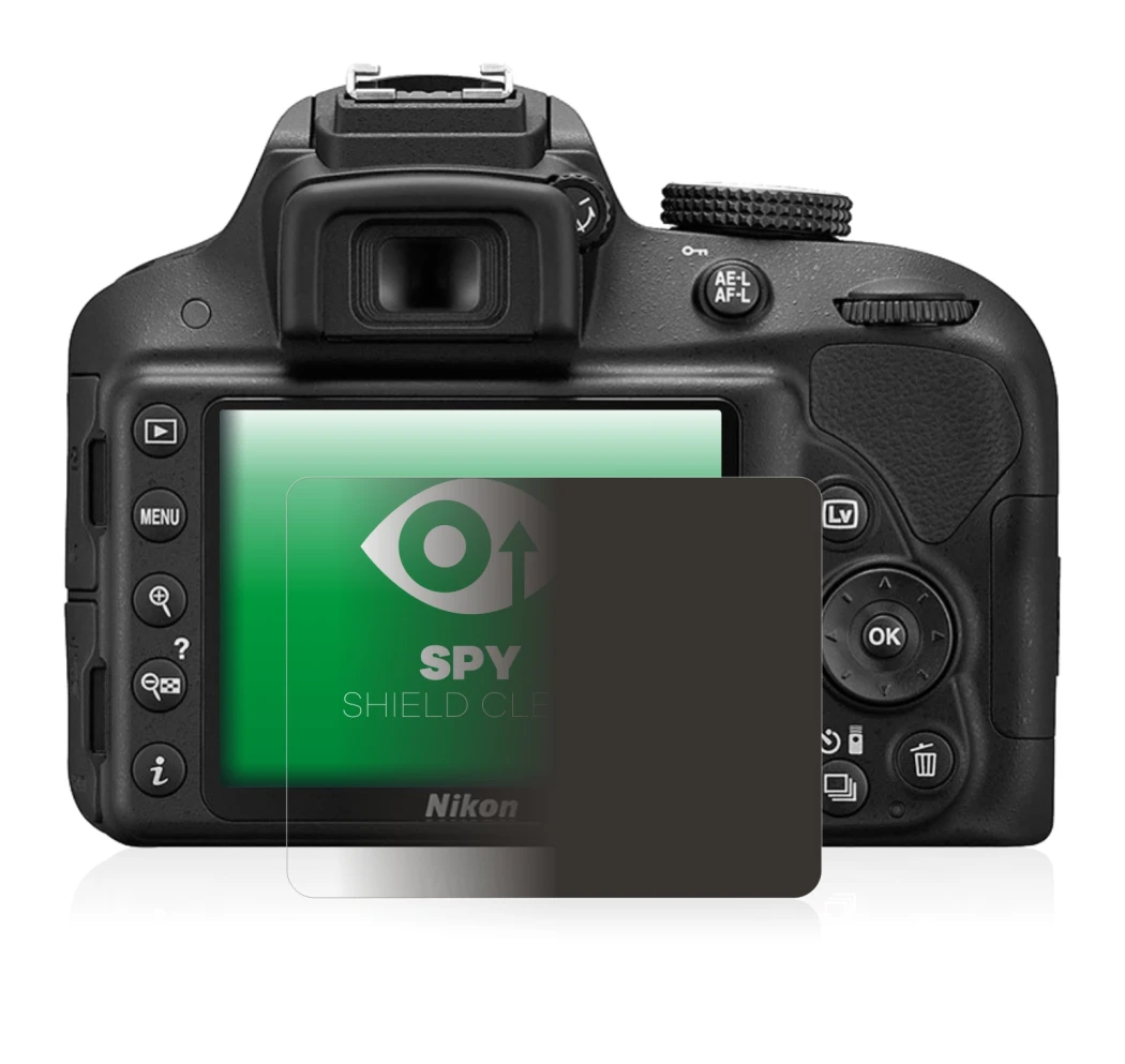 Imagen del dispositivo Nikon D3300 con una amplia variedad de protectores de pantalla.