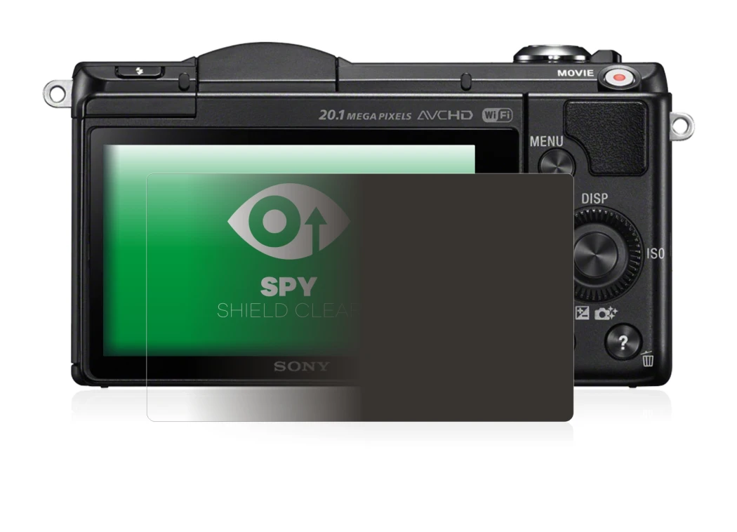 Imagen del dispositivo Sony Alpha 5000 (DSLR-A5000) con una amplia variedad de protectores de pantalla.