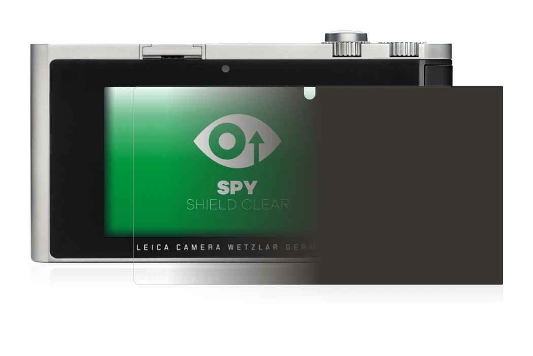 Imagen del dispositivo Leica T (Typ 701) con una amplia variedad de protectores de pantalla.