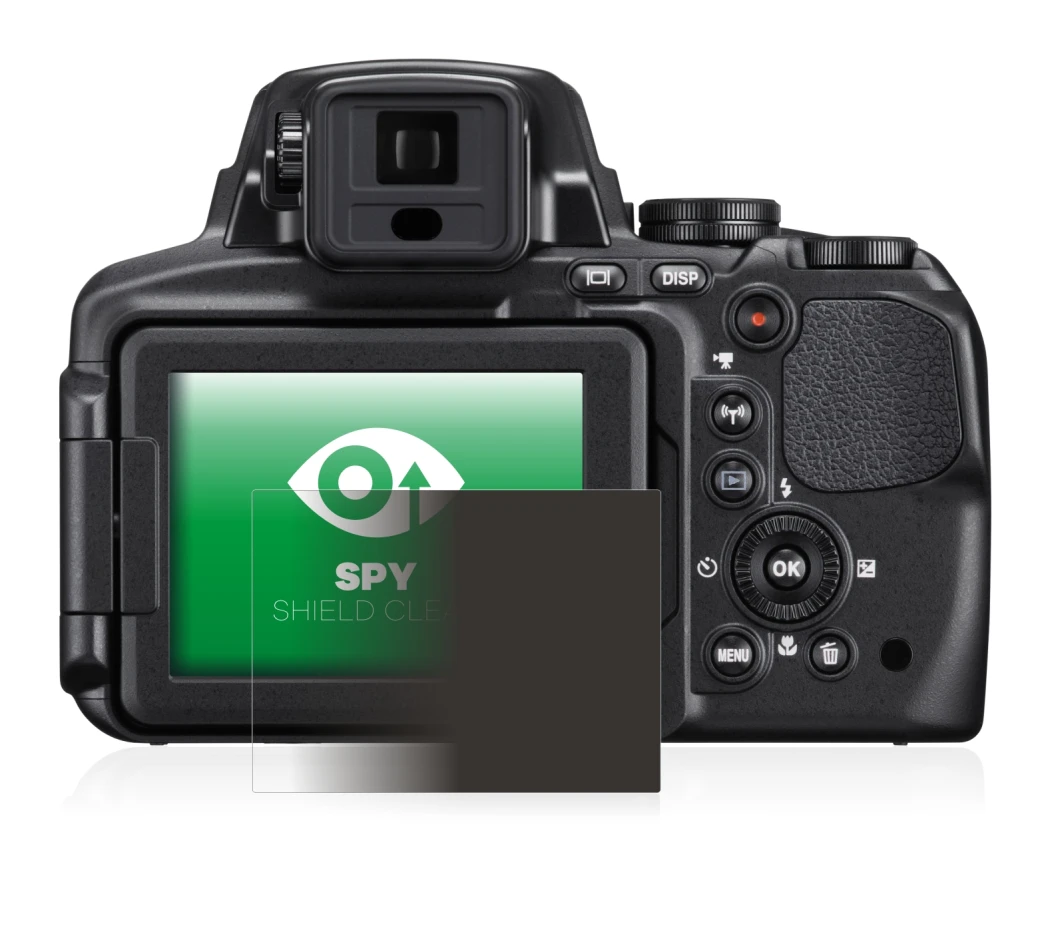 Imagen del dispositivo Nikon Coolpix P900 con una amplia variedad de protectores de pantalla.