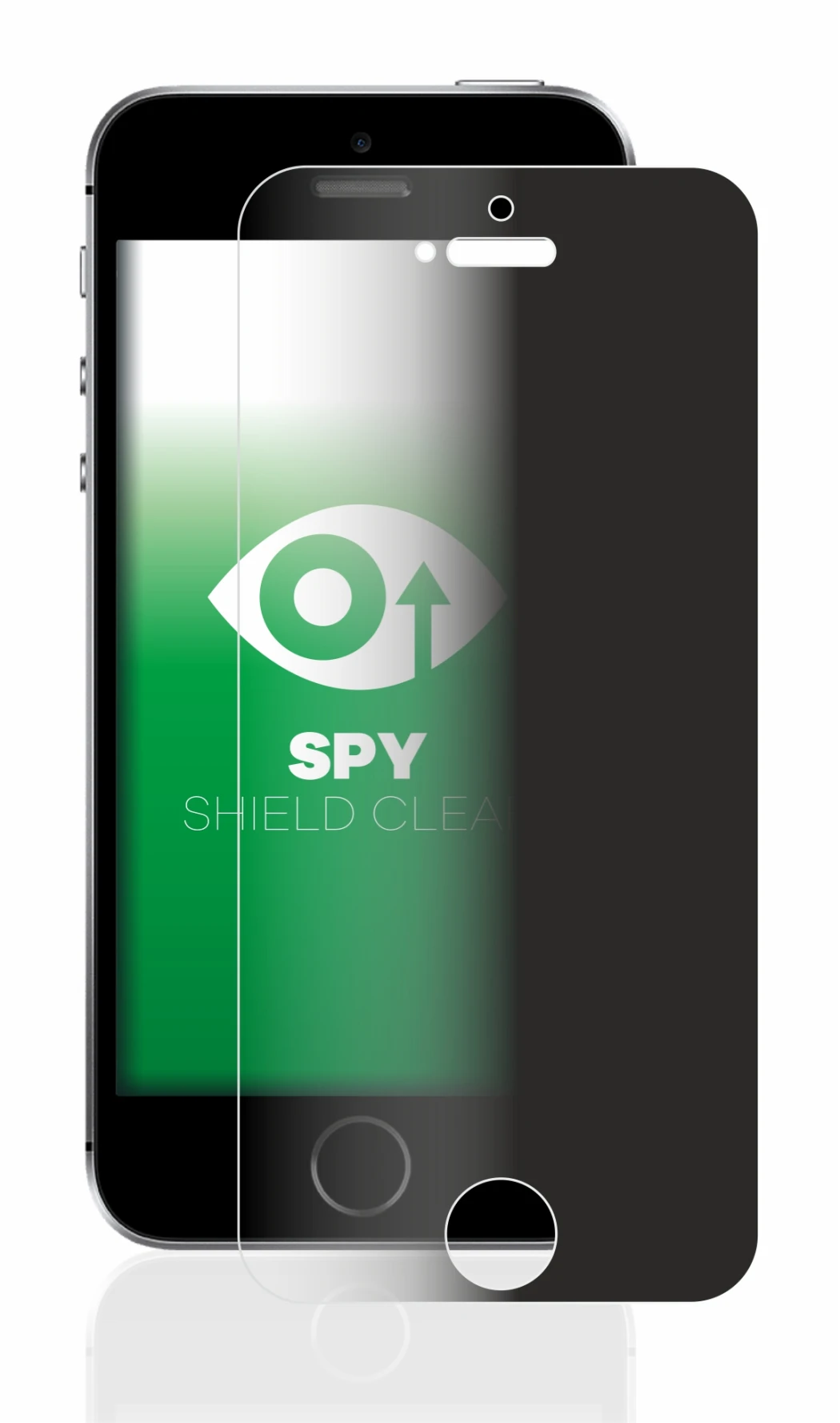 Imagen del dispositivo Apple iPhone SE 2016 con una amplia variedad de protectores de pantalla.