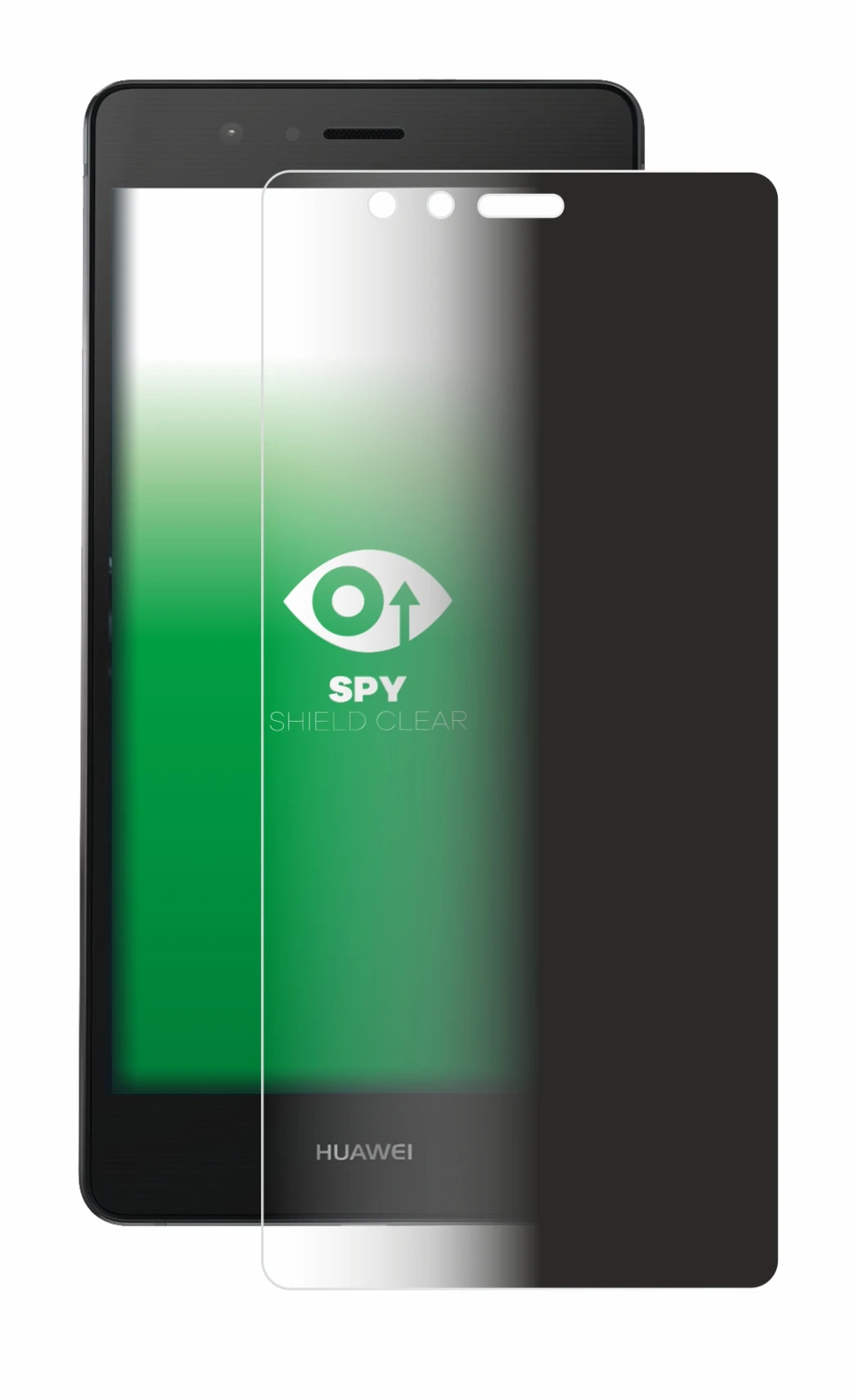 Imagen del dispositivo Huawei P9 con una amplia variedad de protectores de pantalla.
