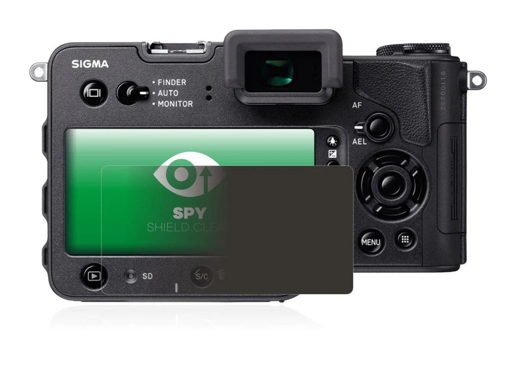 Imagen del dispositivo Sigma SD Quattro con una amplia variedad de protectores de pantalla.