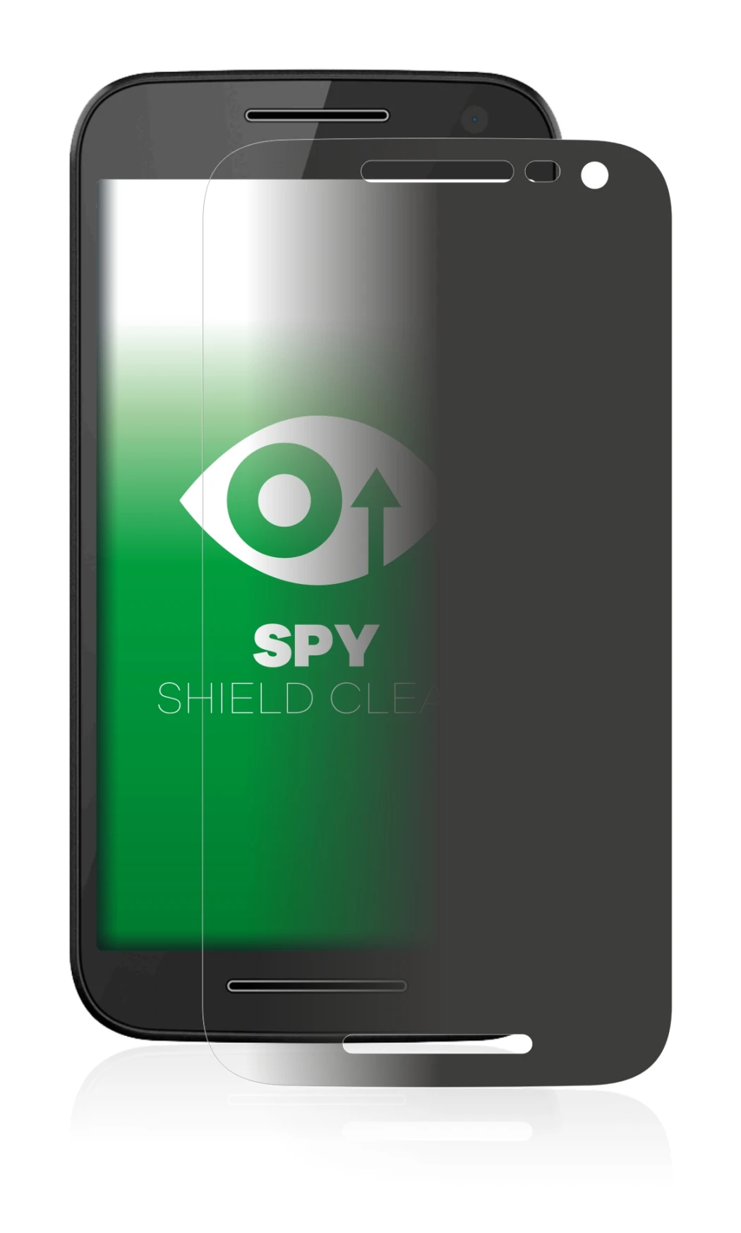 Imagen del dispositivo Motorola Moto G3 2015 con una amplia variedad de protectores de pantalla.