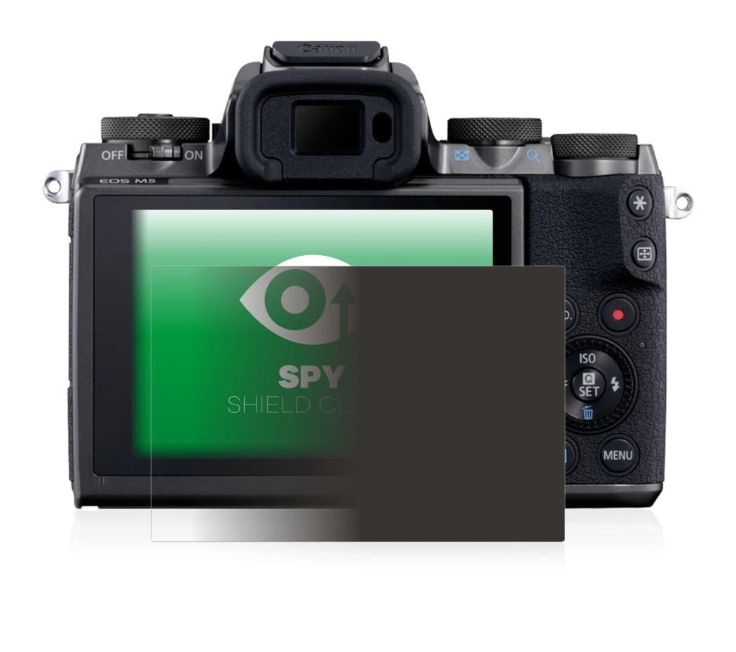 Imagen del dispositivo Canon EOS M5 con una amplia variedad de protectores de pantalla.