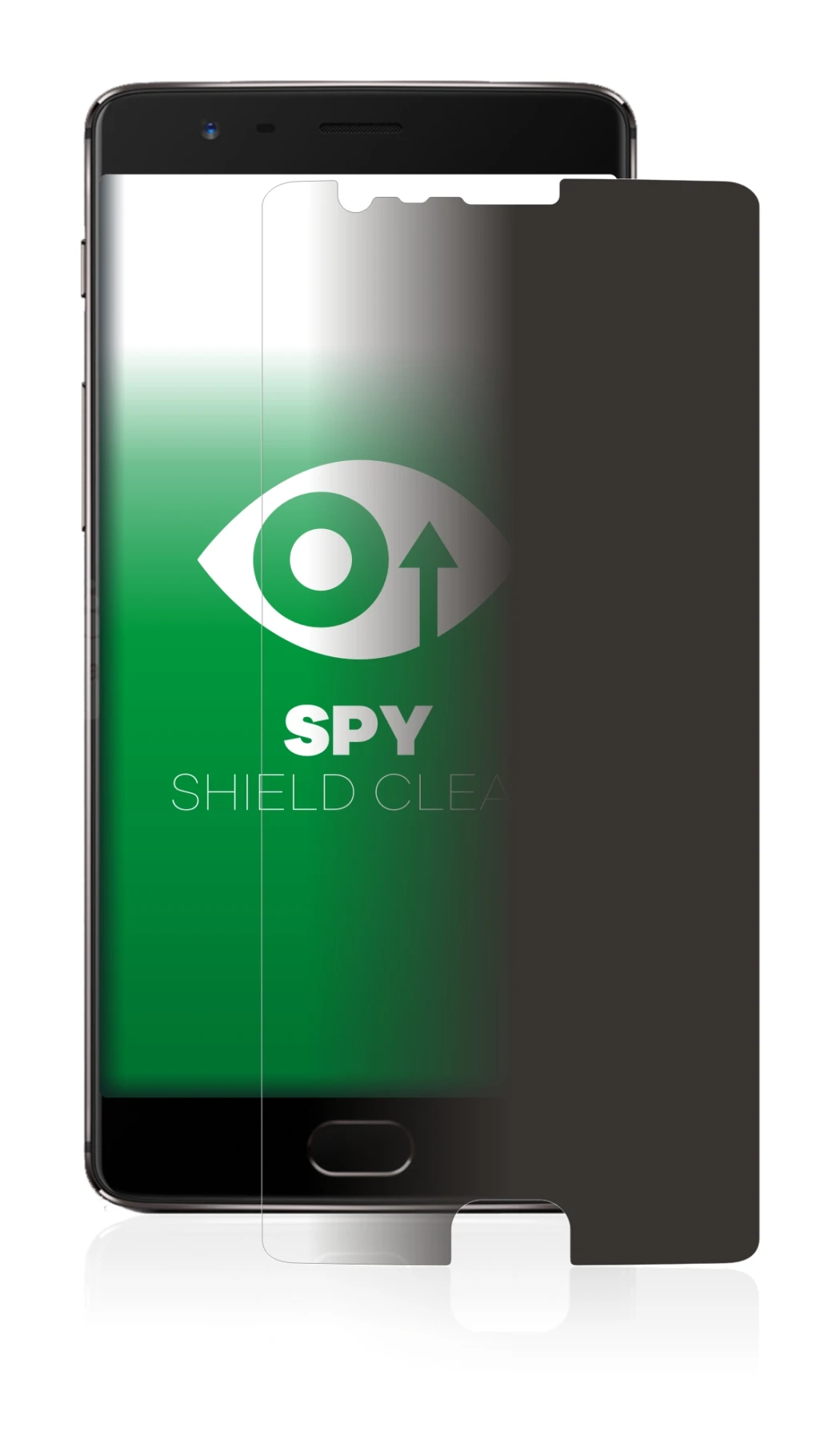 Imagen del dispositivo OnePlus 3T con una amplia variedad de protectores de pantalla.