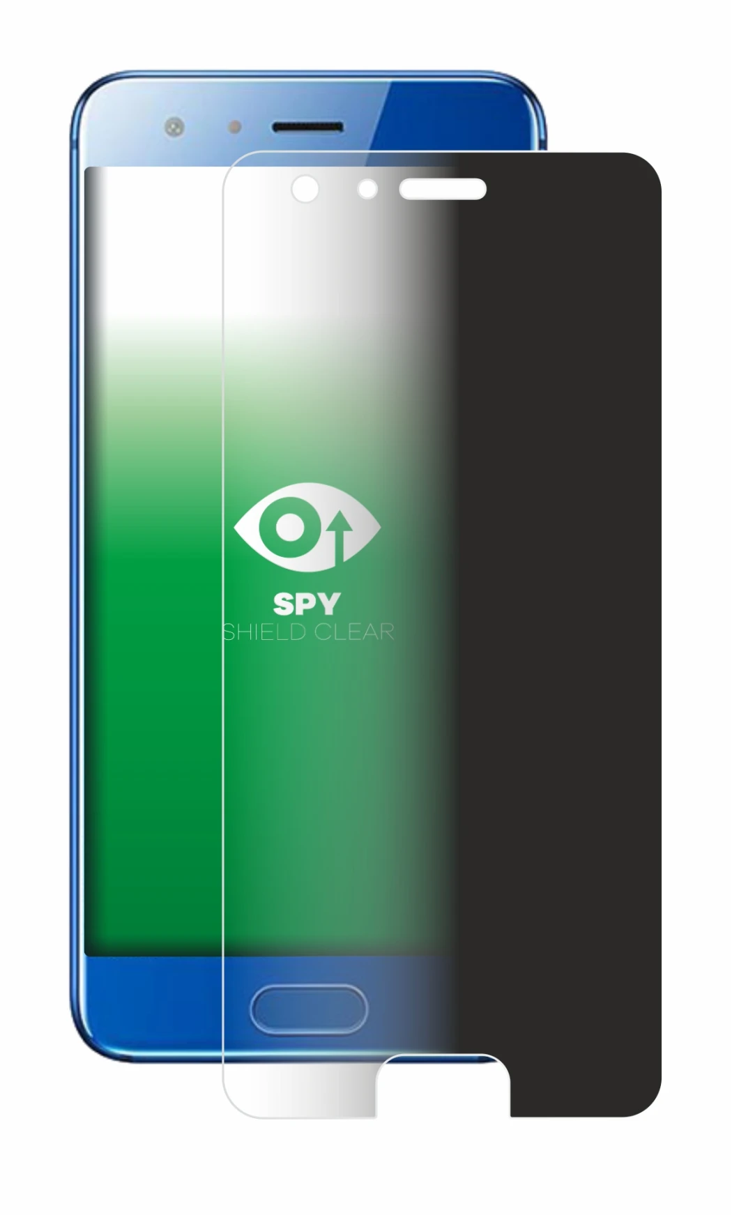 Imagen del dispositivo Honor 9 con una amplia variedad de protectores de pantalla.