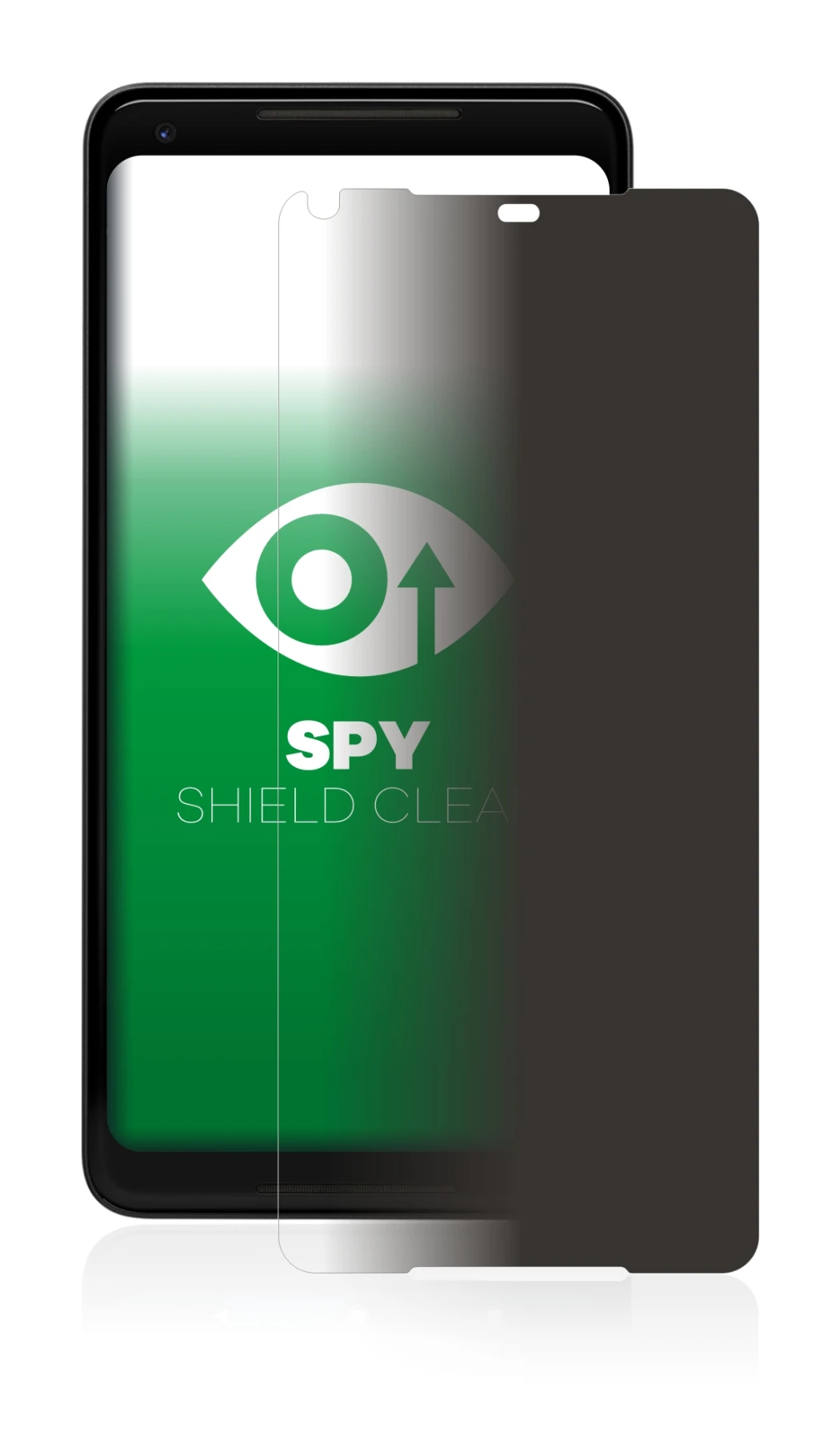 Imagen del dispositivo Google Pixel 2 XL con una amplia variedad de protectores de pantalla.