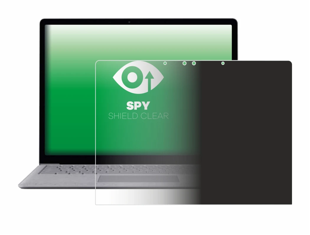 Imagen del dispositivo Microsoft Surface Laptop 1 con una amplia variedad de protectores de pantalla.