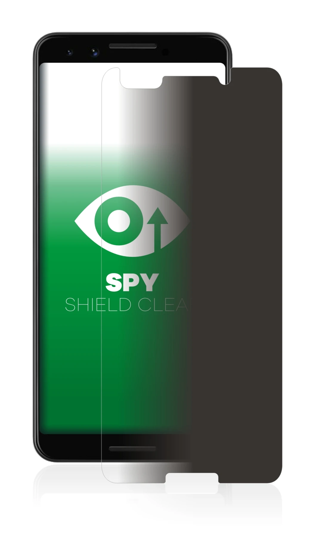 Imagen del dispositivo Google Pixel 3 con una amplia variedad de protectores de pantalla.