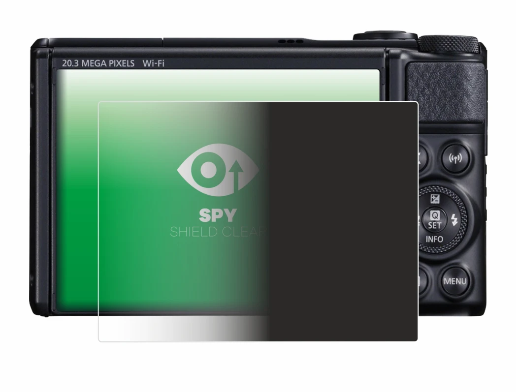 Imagen del dispositivo Canon PowerShot SX740 HS con una amplia variedad de protectores de pantalla.