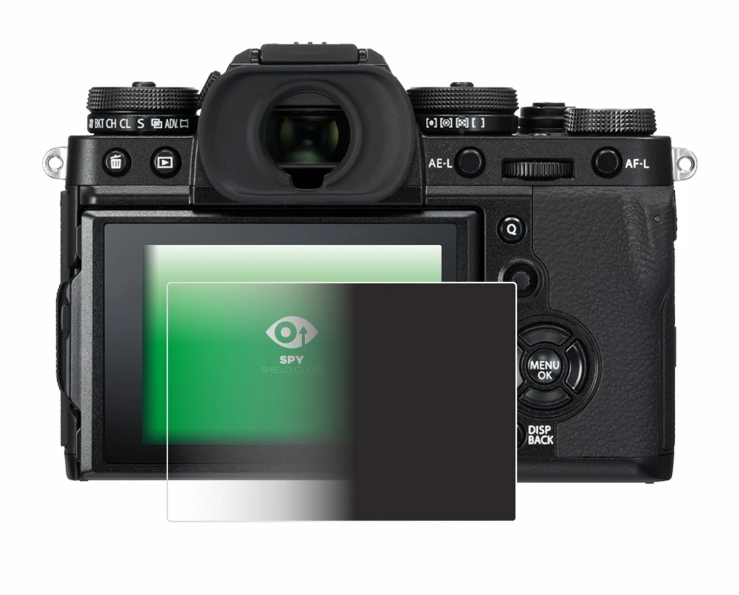 Imagen del dispositivo Fujifilm X-T3 con una amplia variedad de protectores de pantalla.