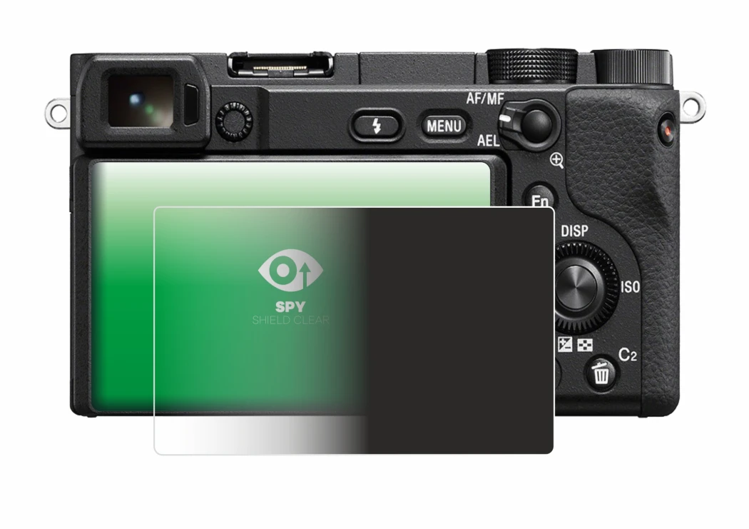 Imagen del dispositivo Sony Alpha 6400 con una amplia variedad de protectores de pantalla.