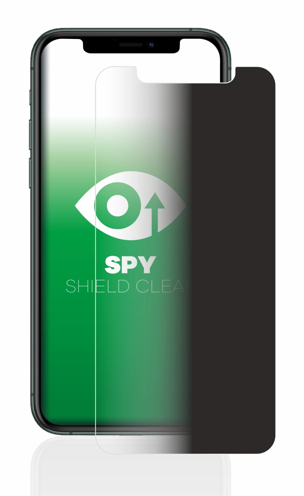 Imagen del dispositivo Apple iPhone 11 Pro con una amplia variedad de protectores de pantalla.