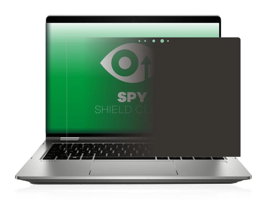 Imagen del dispositivo HP ProBook x360 435 G7 con una amplia variedad de protectores de pantalla.