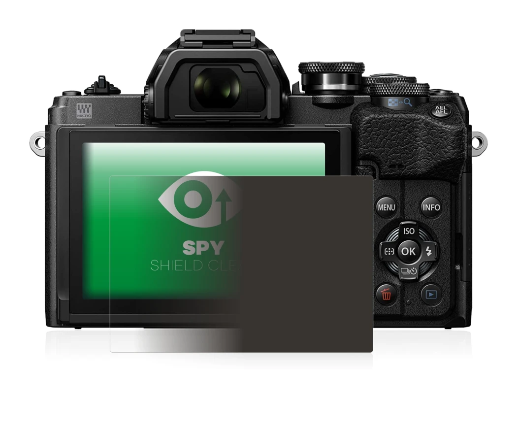 Imagen del dispositivo Olympus OM-D E-M10 Mark IV con una amplia variedad de protectores de pantalla.