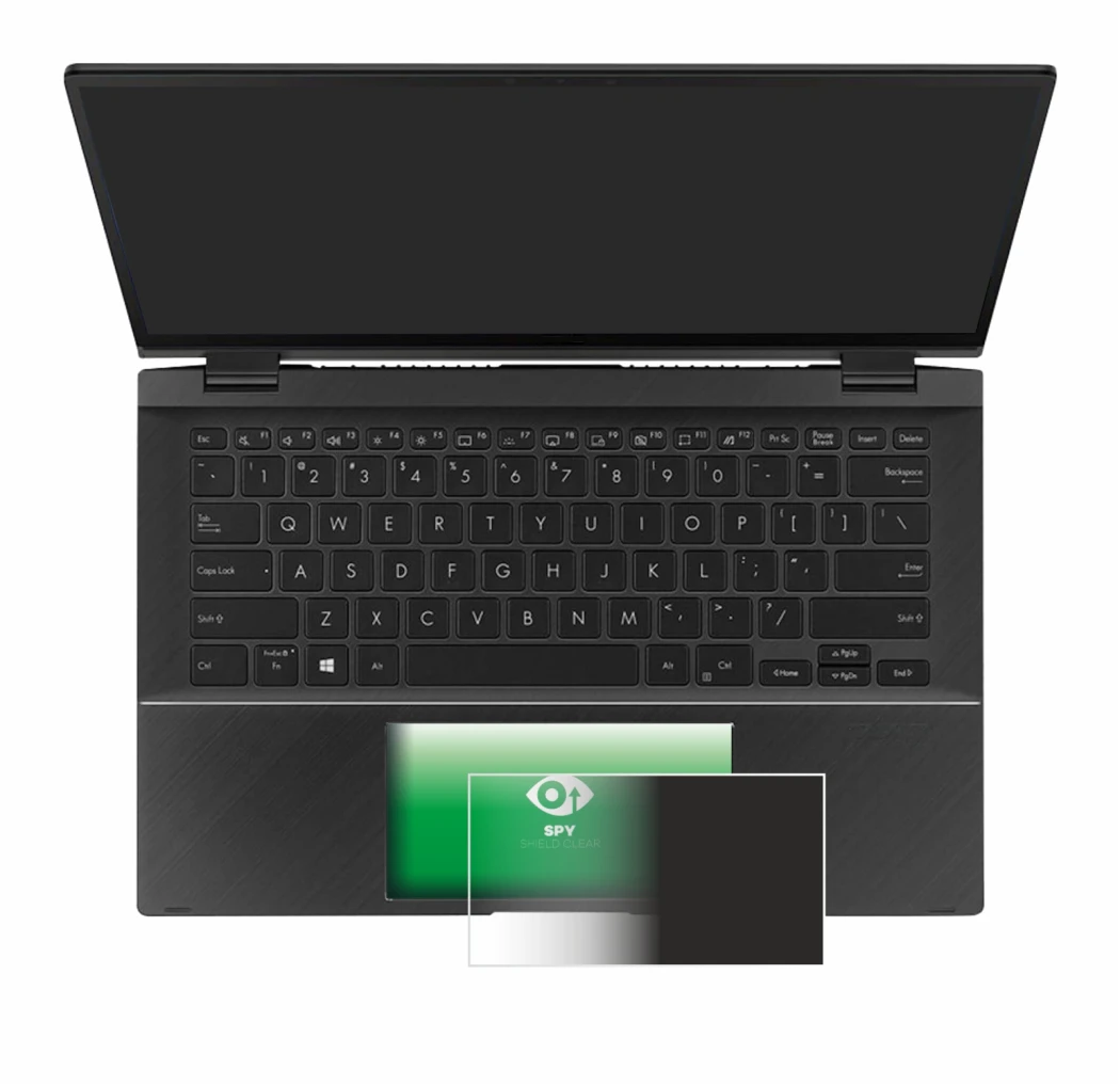 Imagen del dispositivo ASUS ZenBook Flip 14 UX463FA (Touch Trackpad) con una amplia variedad de protectores de pantalla.