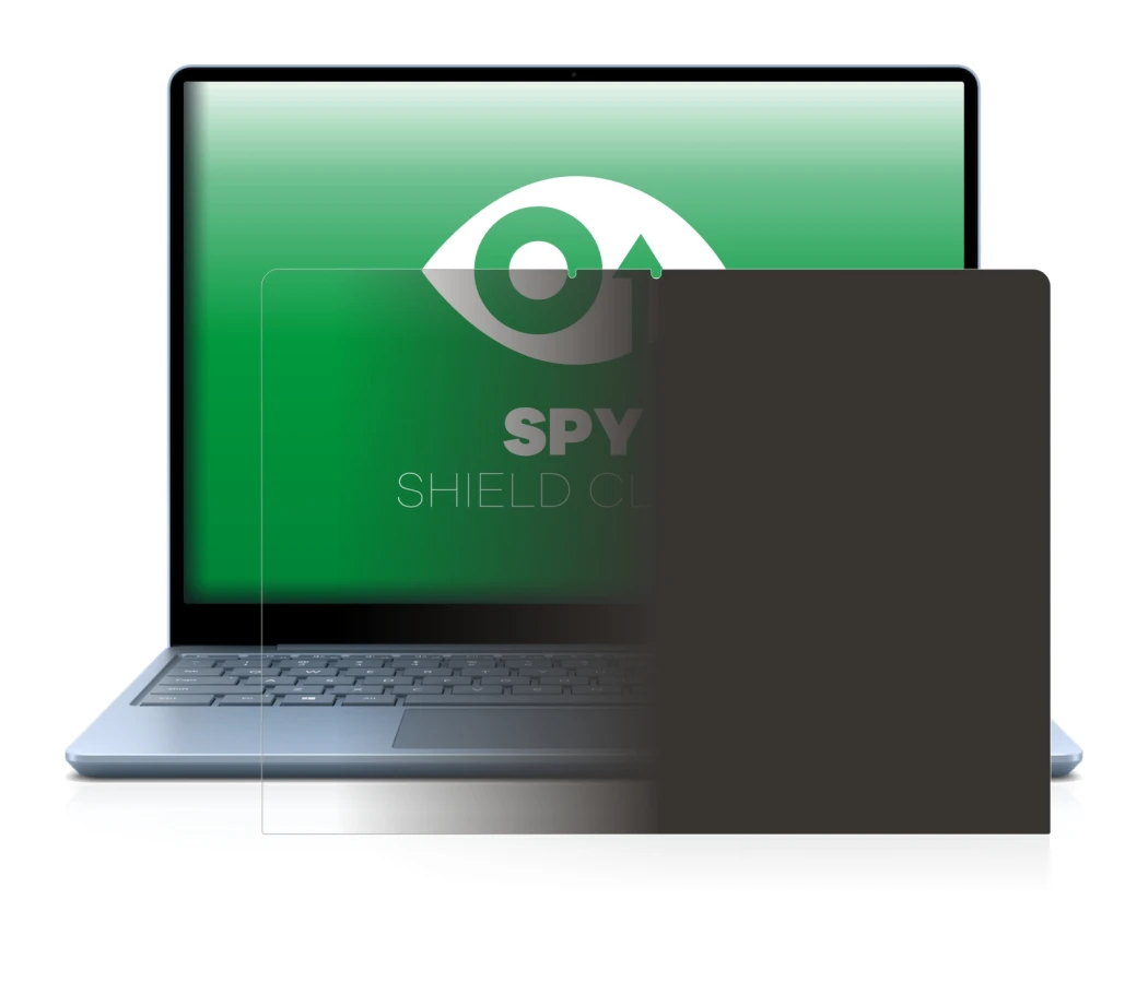 Imagen del dispositivo Microsoft Surface Laptop Go con una amplia variedad de protectores de pantalla.