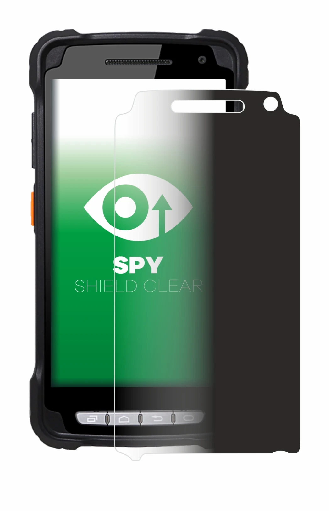 Imagen del dispositivo Point Mobile PM90 con una amplia variedad de protectores de pantalla.