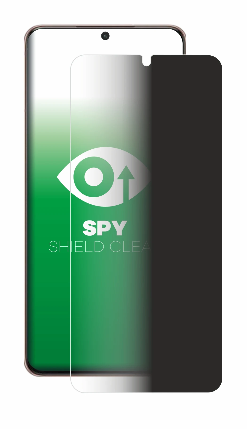 Imagen del dispositivo Samsung Galaxy S21 Plus 5G con una amplia variedad de protectores de pantalla.