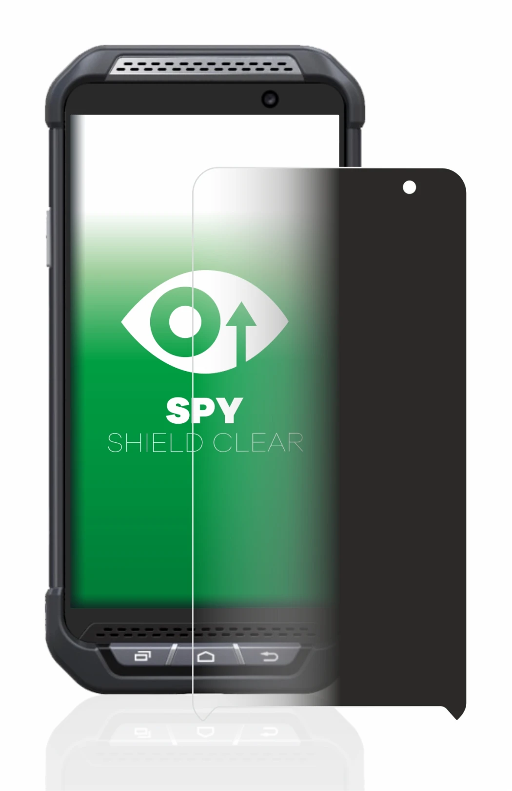 Imagen del dispositivo Point Mobile PM85 con una amplia variedad de protectores de pantalla.