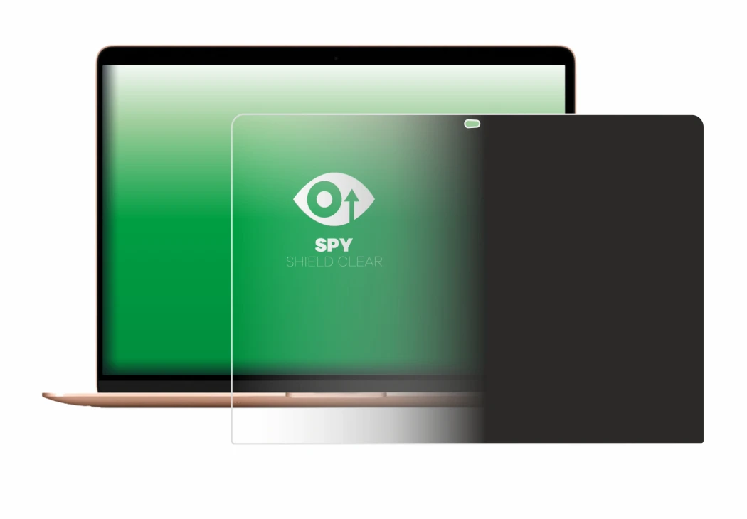 Imagen del dispositivo Apple MacBook Air M1 2020 con una amplia variedad de protectores de pantalla.