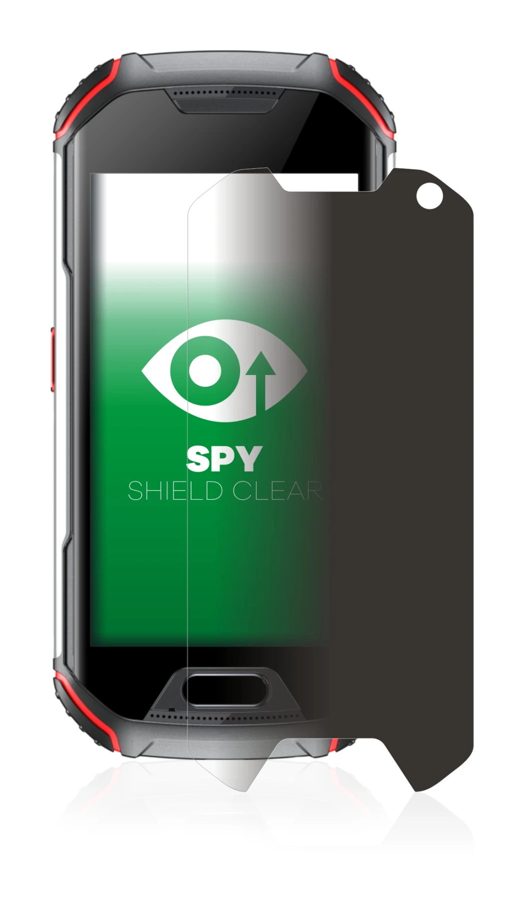 Imagen del dispositivo Unihertz Atom XL con una amplia variedad de protectores de pantalla.