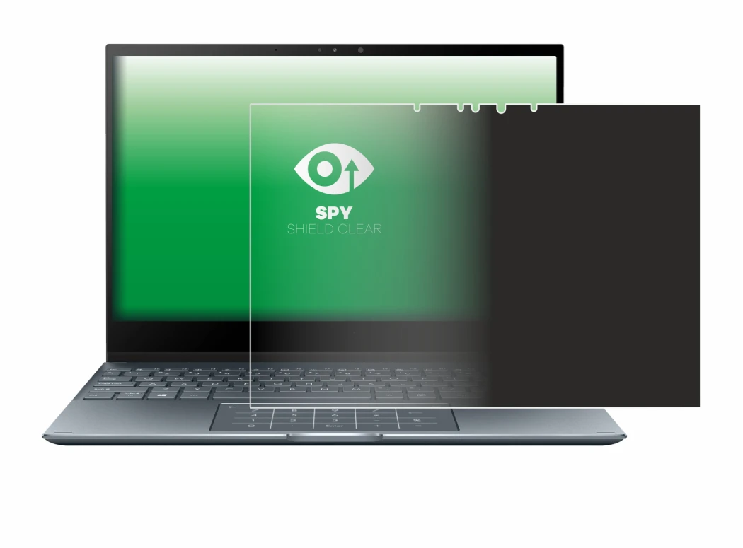 Imagen del dispositivo ASUS ZenBook Flip 13 UX363EA con una amplia variedad de protectores de pantalla.
