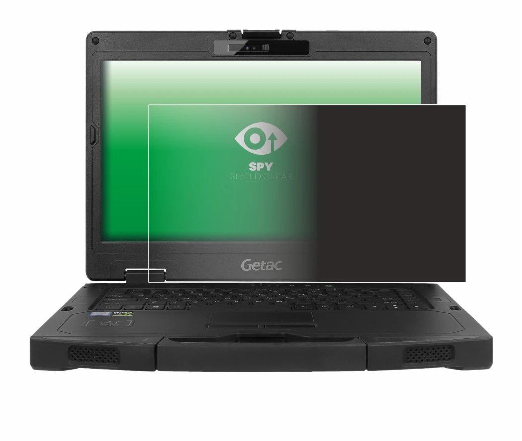 Imagen del dispositivo Getac S410 con una amplia variedad de protectores de pantalla.