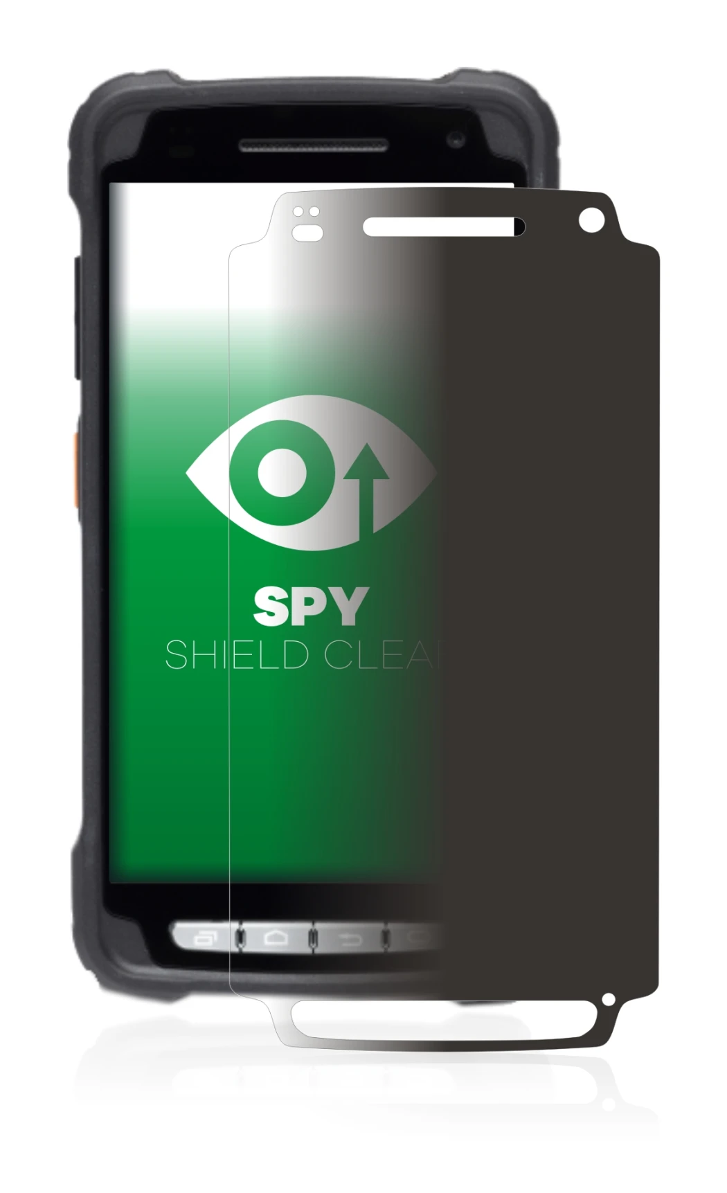 Imagen del dispositivo Janam XT3 con una amplia variedad de protectores de pantalla.