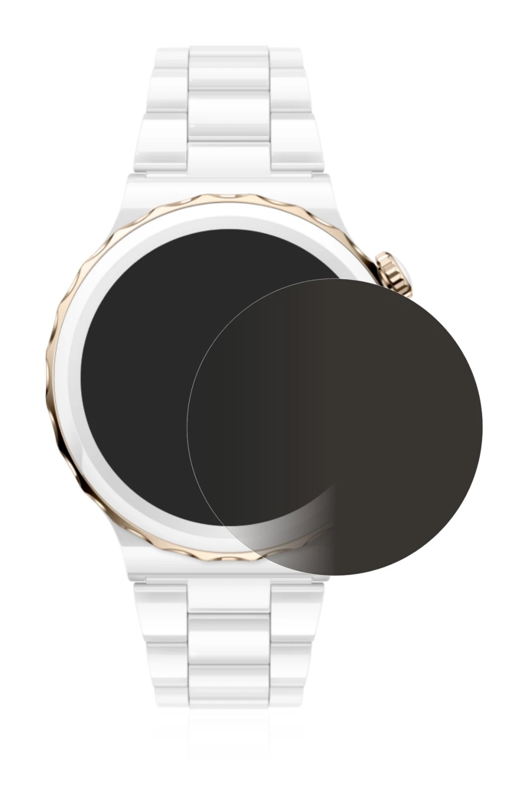 Imagen del dispositivo Huawei Watch GT 3 Pro Ceramic (43mm) con una amplia variedad de protectores de pantalla.