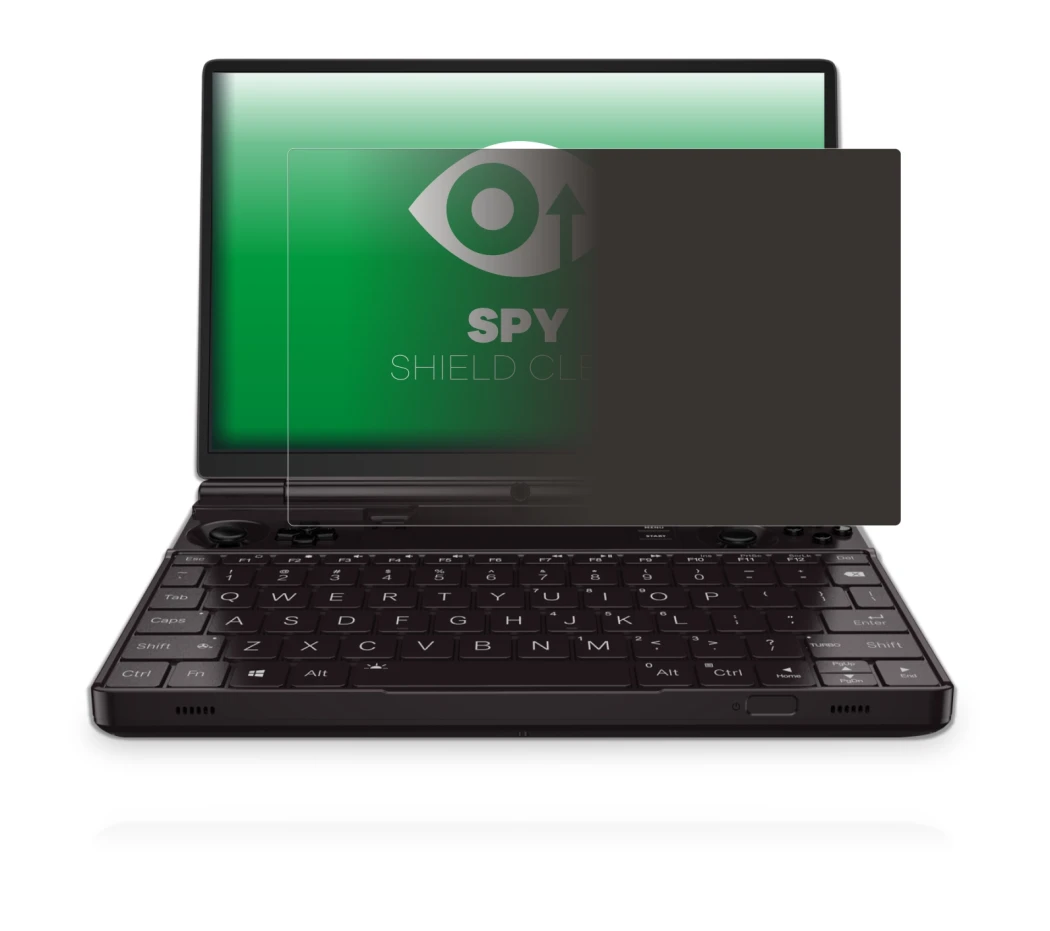 Imagen del dispositivo GPD Win Max 2 con una amplia variedad de protectores de pantalla.