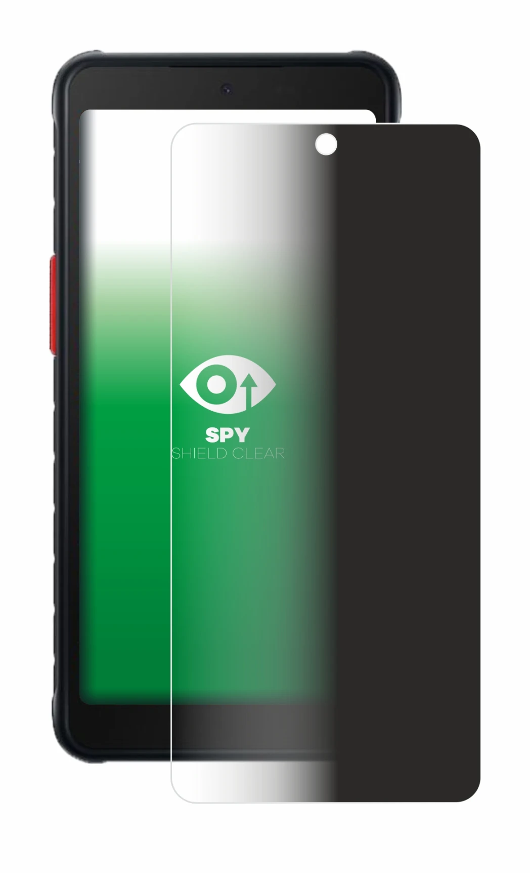 Imagen del dispositivo Samsung Galaxy XCover 5 Enterprise Edition con una amplia variedad de protectores de pantalla.