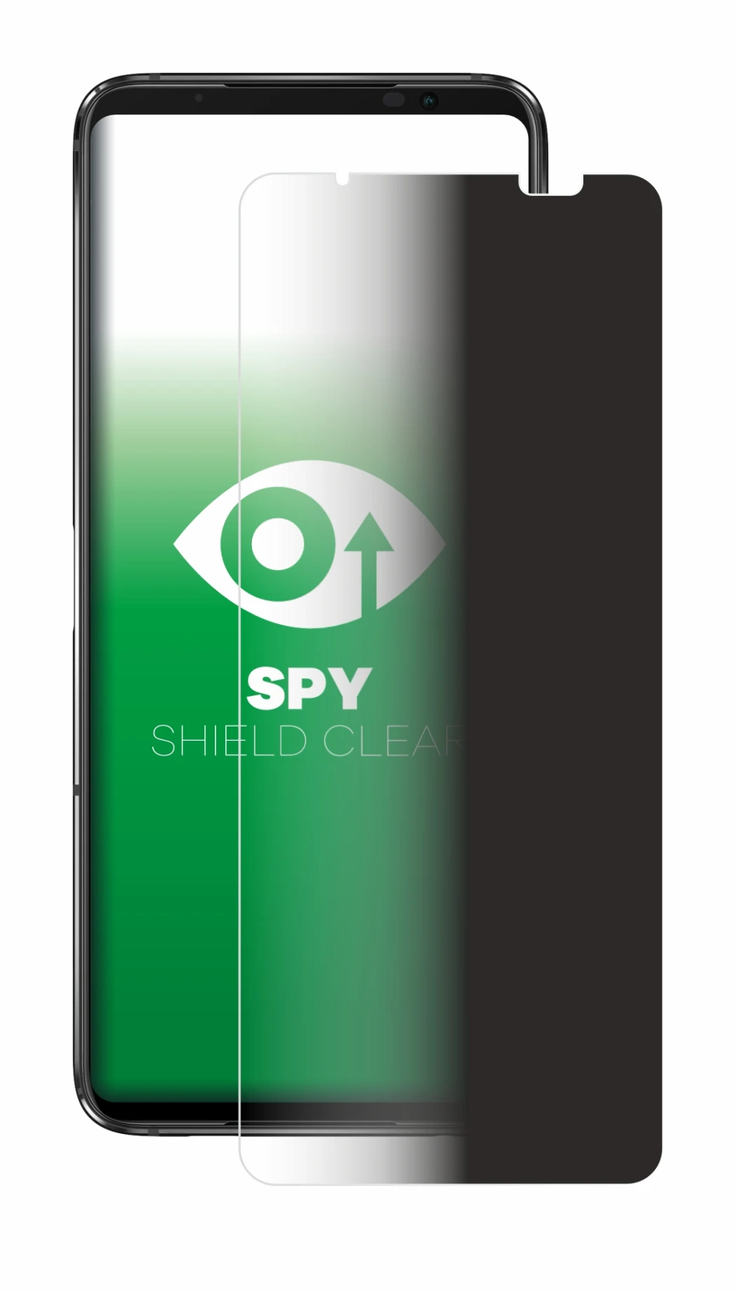 Imagen del dispositivo ASUS ROG Phone 7 Ultimate con una amplia variedad de protectores de pantalla.