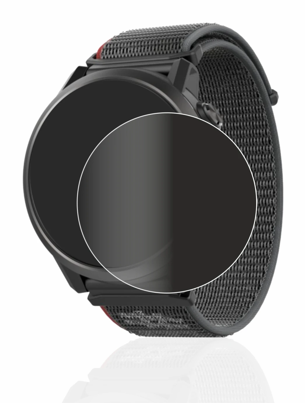 Imagen del dispositivo Coros Apex 2 con una amplia variedad de protectores de pantalla.