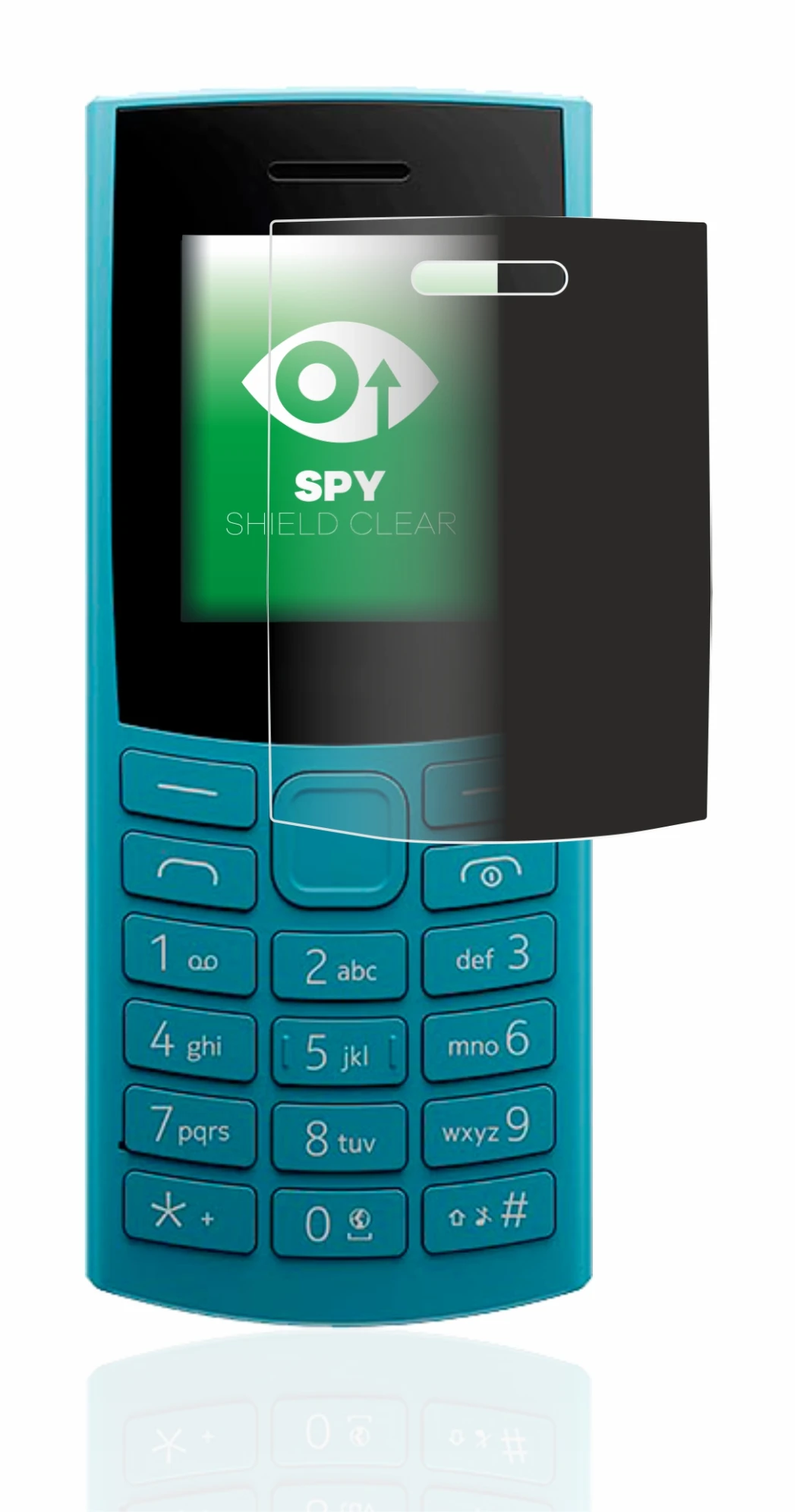 Imagen del dispositivo Nokia 105 4G (2023) con una amplia variedad de protectores de pantalla.