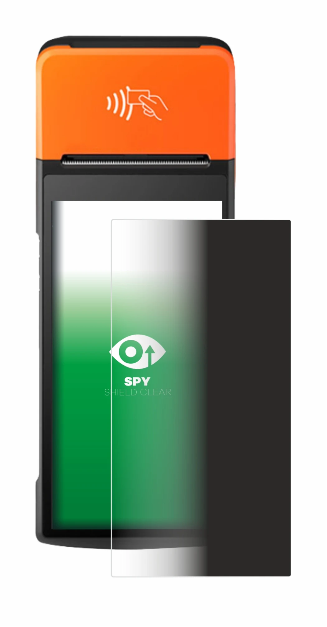 Imagen del dispositivo Sunmi V2 Pro con una amplia variedad de protectores de pantalla.