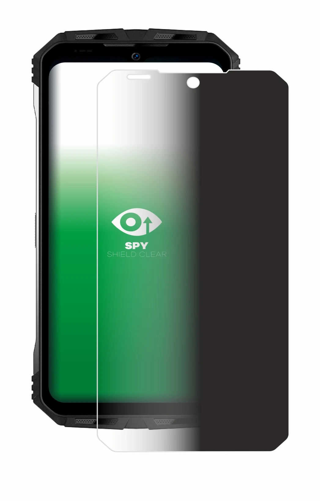 Imagen del dispositivo Doogee S100 Pro con una amplia variedad de protectores de pantalla.