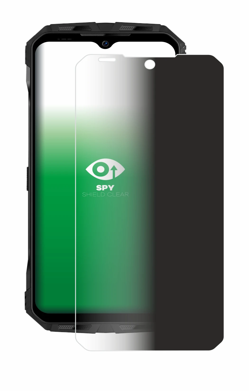 Imagen del dispositivo Doogee V30T con una amplia variedad de protectores de pantalla.